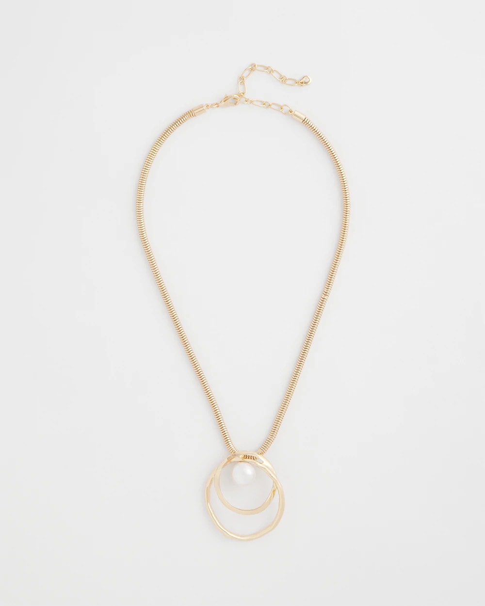 Chico's | Pearl and Gold Pendant/ Pearl