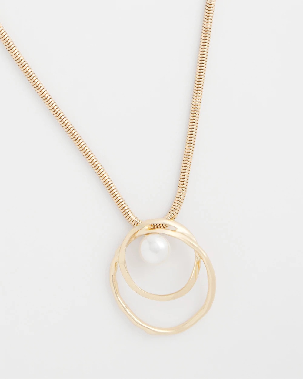 Chico's | Pearl and Gold Pendant/ Pearl
