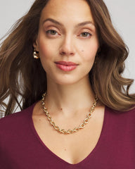 Chico's | Convertible Three-Strand Pendant Necklace/ Gold