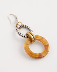Chico's | Linked Resin Drop Earrings/ Neutral