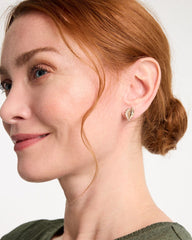 Chico's | Conch Stud Earrings/ Gold