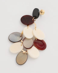 Chico's | Neutral Resin Chandelier Earrings/ Neutral