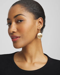 Chico's | Tayla Drop Earrings/ Gold