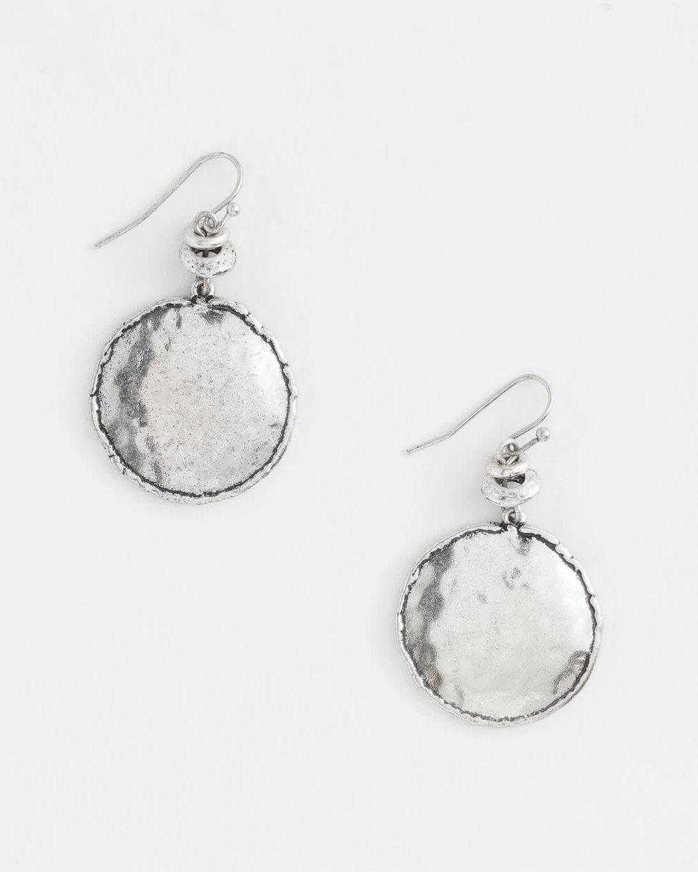 Chico's | Tayla Drop Silver Earrings/ Silver
