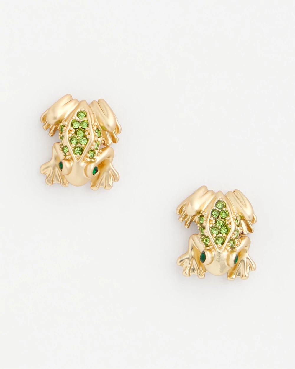 Chico's | Frog Stud Earrings/ Gold