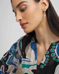 Chico's | No Droop™ Gold Tone Teardrop Threader Earrings/ Gold
