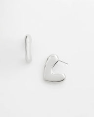 Chico's | No Droop® Silver Tone Mini Hoops/ Silver