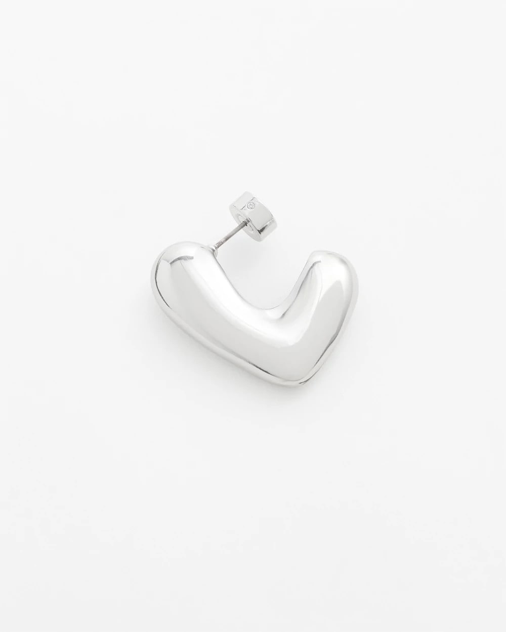Chico's | No Droop® Silver Tone Mini Hoops/ Silver