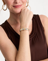 Chico's | Mixed Metals Glam Stretch Bracelet/ Mixed Metals