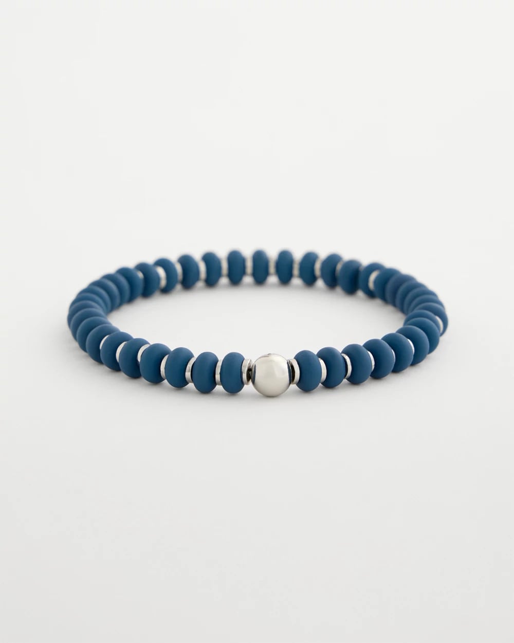 Chico's | Navy Round Stretch Bracelet/ Navy