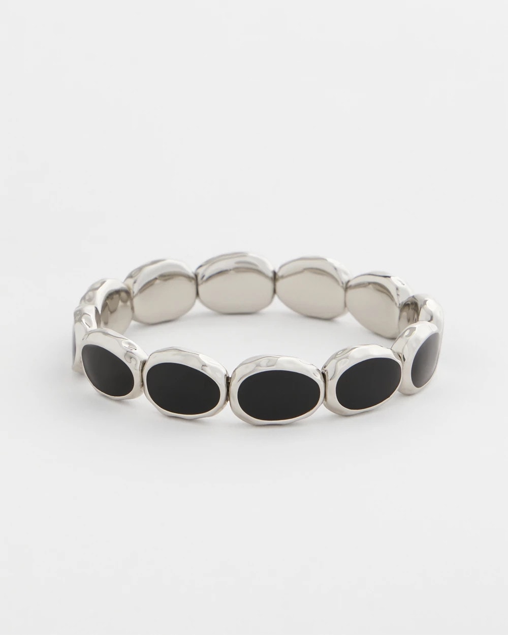 Chico's | Black Large Stretch Bracelet/ Black