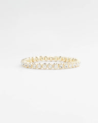 Chico's | Goldtone Stretch Tennis Bracelet/ Gold