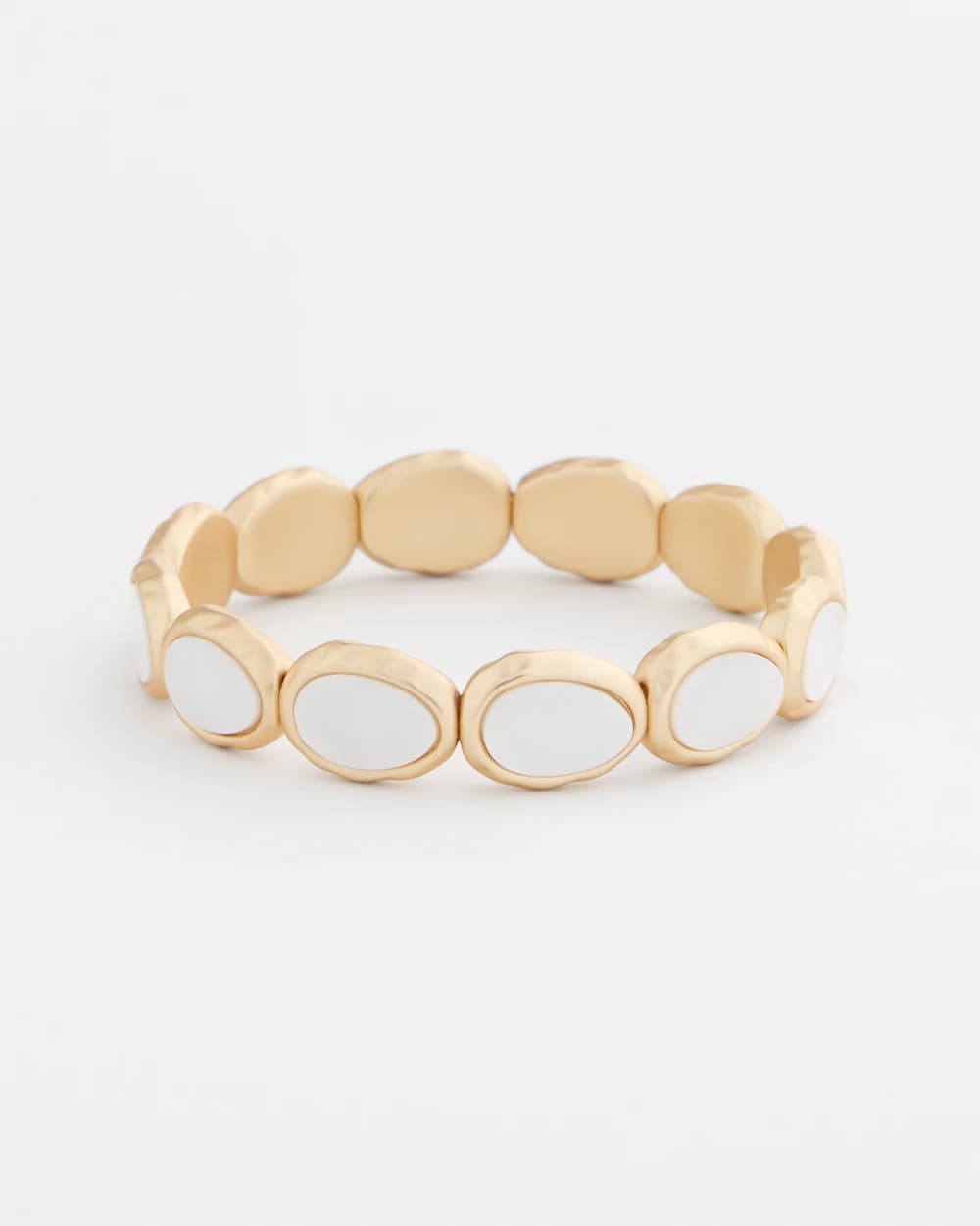 Chico's | Pearlescence Stretch Bracelet/ Pearl