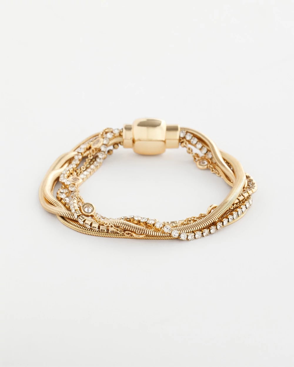 Chico's | Goldtone Multistrand Bracelet/ Gold