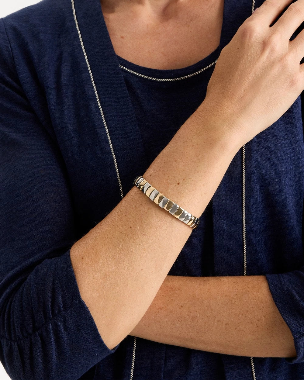Chico's | Mixed Metal Watch Band/ Mixed Metals