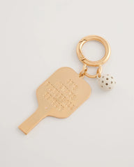 Chico's | Pink Enamel Pickleball Bag Charm/ Pink