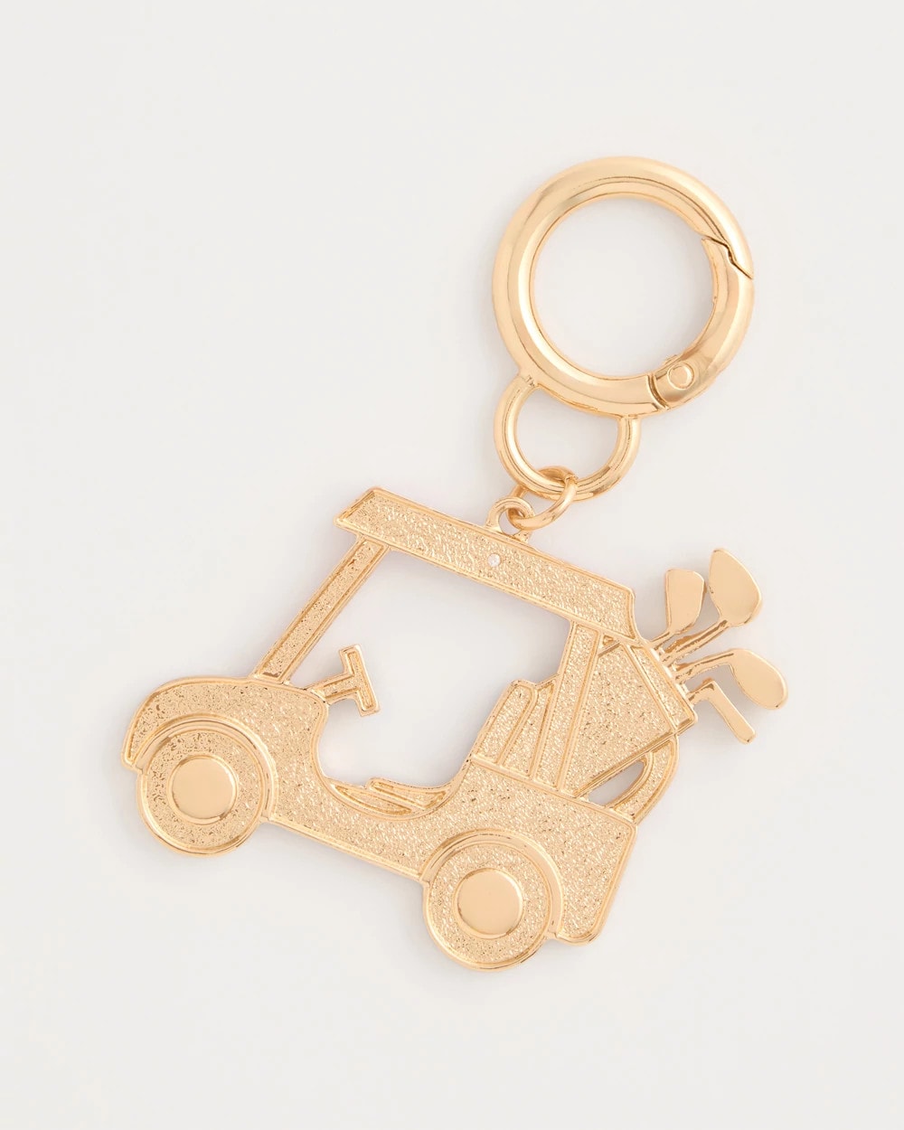 Chico's | Pink Enamel Golf Cart Bag Charm/ Pink