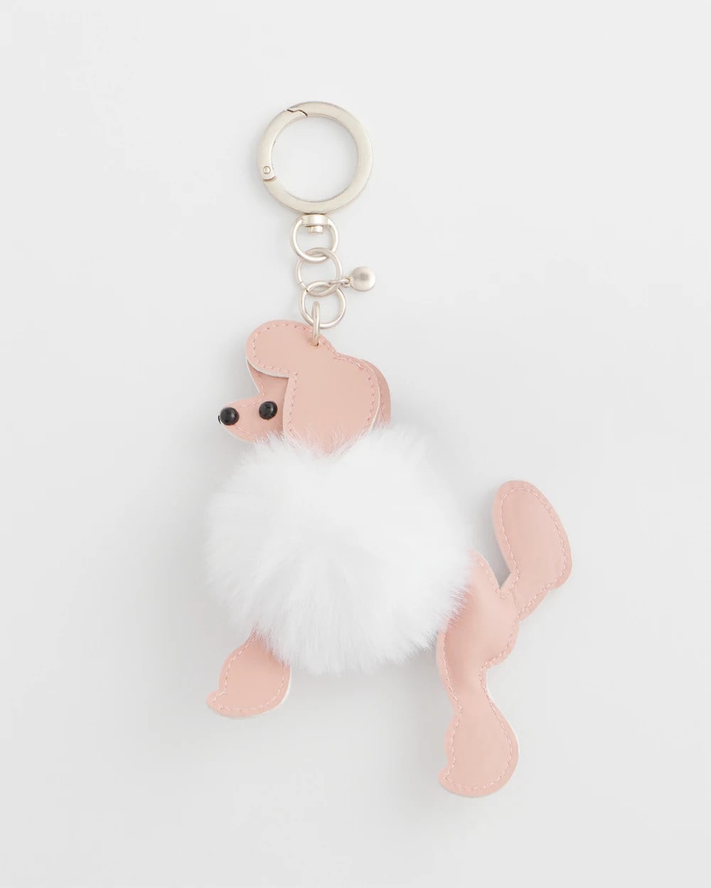 Chico's | Poodle Bag Charm/ Pink
