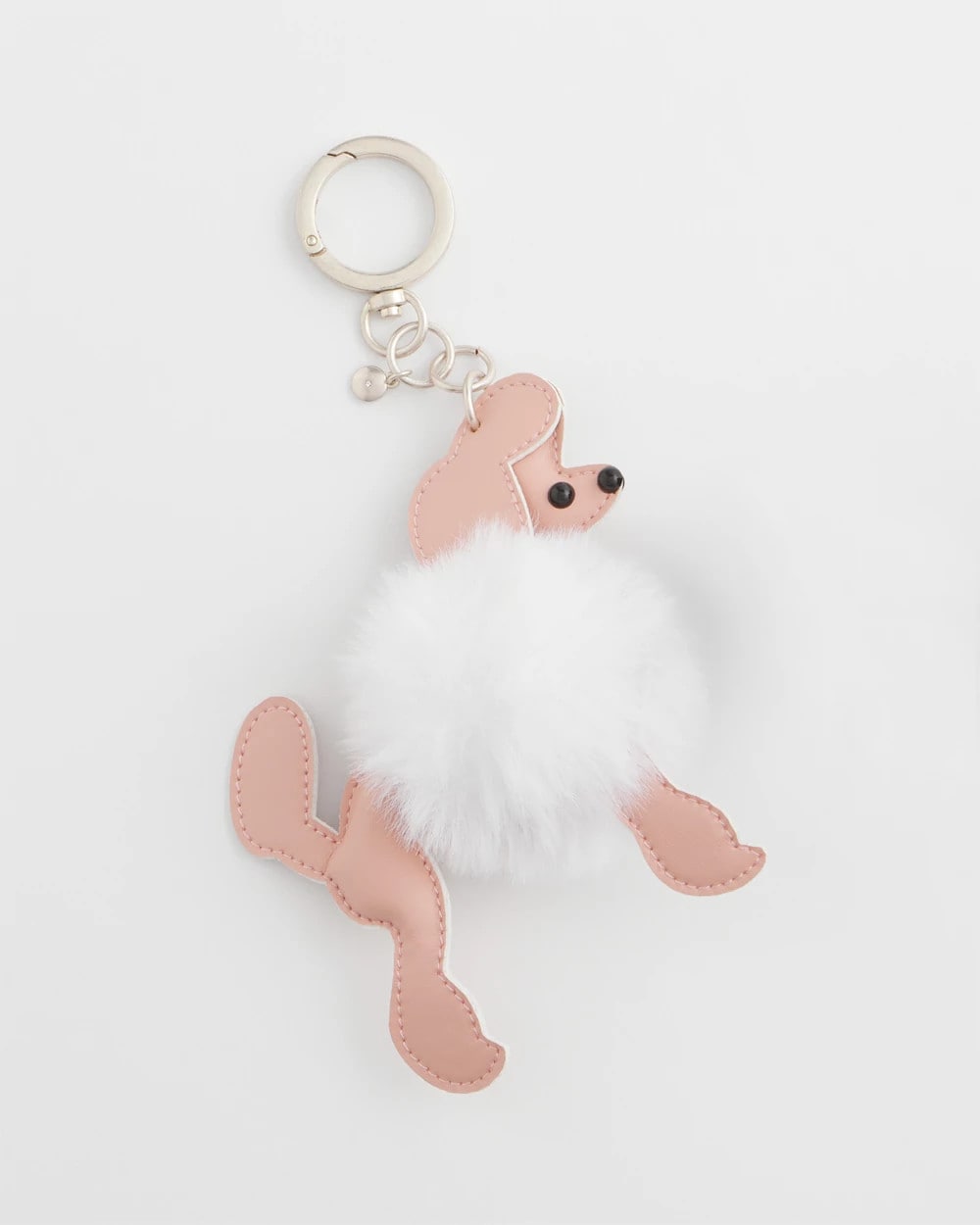 Chico's | Poodle Bag Charm/ Pink