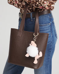 Chico's | Poodle Bag Charm/ Pink