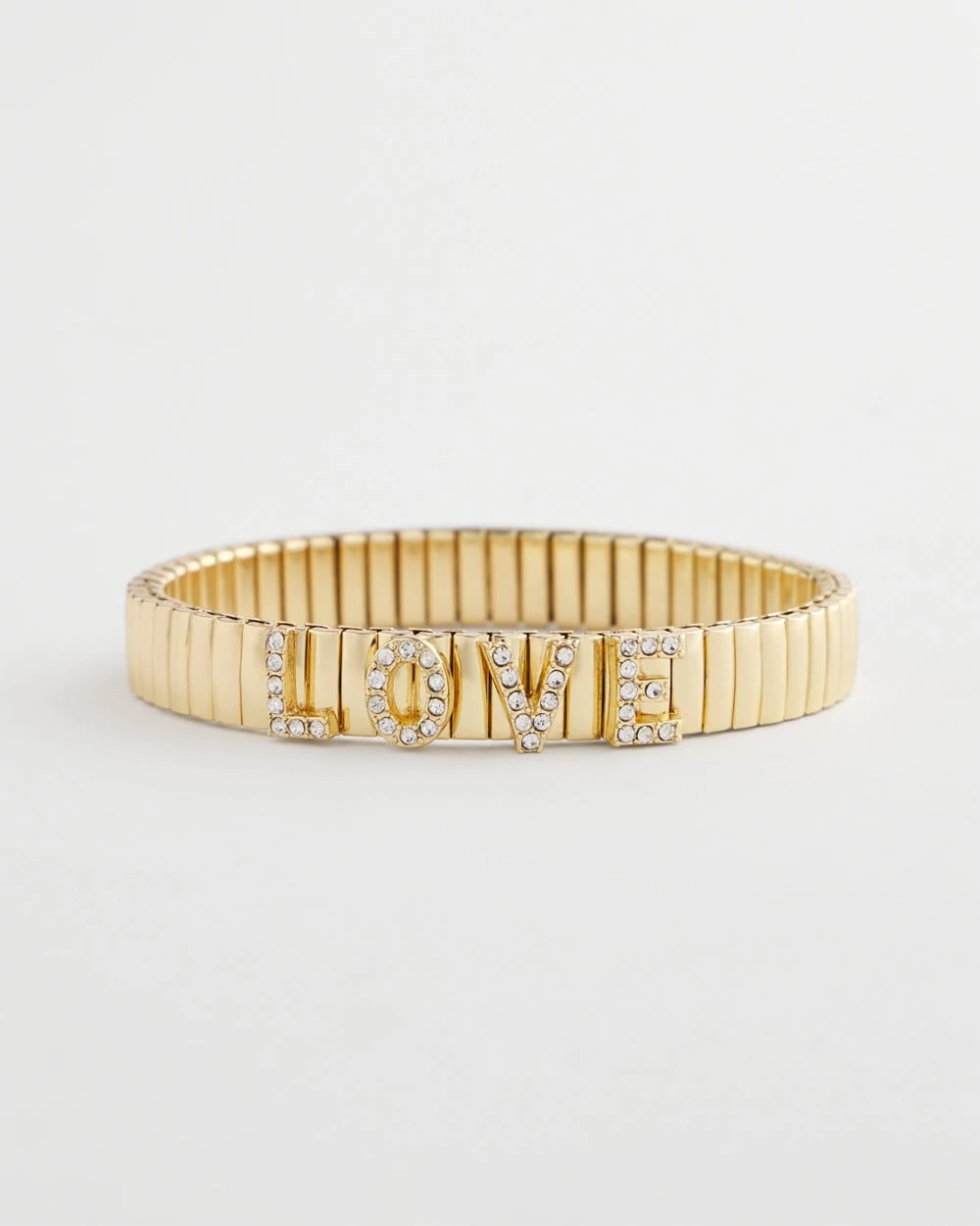 Chico's | Love Watch Band Bracelet/ Gold