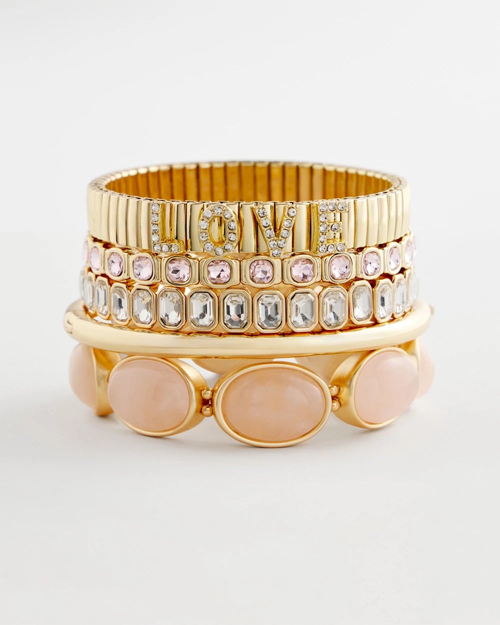Chico's | Love Watch Band Bracelet/ Gold