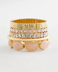 Chico's | Love Watch Band Bracelet/ Gold