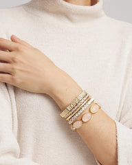 Chico's | Love Watch Band Bracelet/ Gold