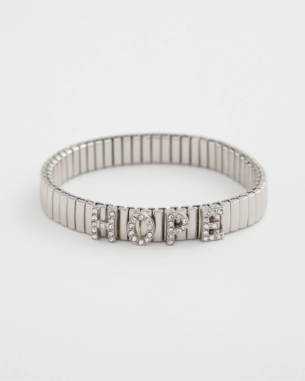 Chico's | Hope Watch Band Bracelet/ Silver