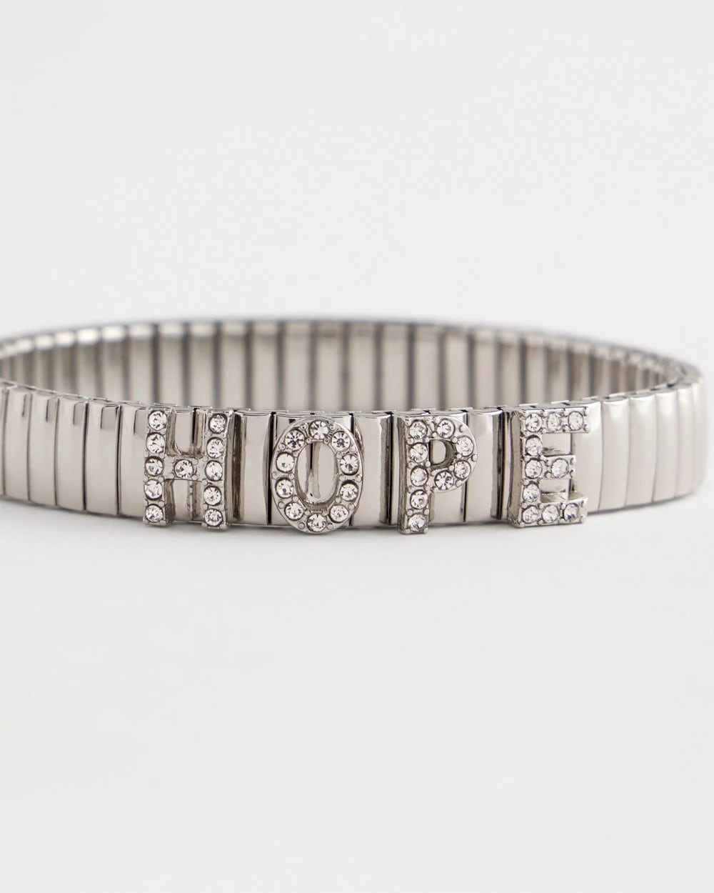 Chico's | Hope Watch Band Bracelet/ Silver