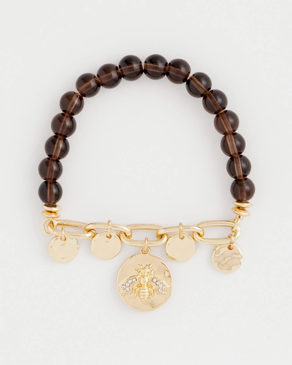 Chico's | Neutral Link Charm Bracelet/ Neutral
