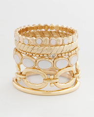 Chico's | Open Link Toggle Bracelet/ Gold