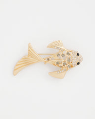 Chico's | Koi Fish Brooch/ Gold