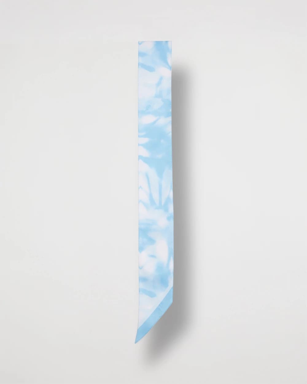 Chico's | Palm Tie-Dye Skinny Scarf/ Alabaster