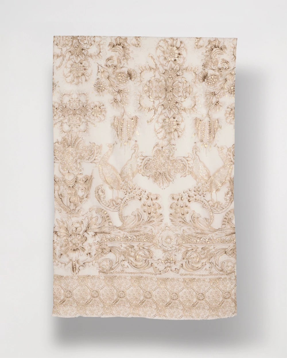 Chico's | Foiled Oblong Scarf/ Neutral