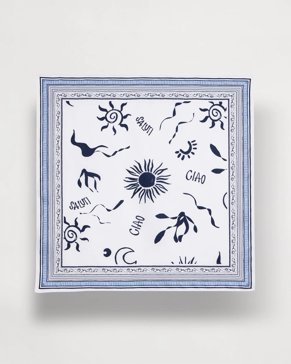 Chico's | Beach Square Scarf/ Passport Blue
