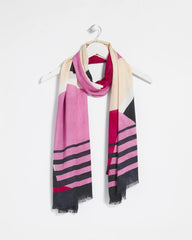 Chico's | Berry Compote Oblong Scarf/ Berry Compote