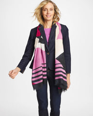 Chico's | Berry Compote Oblong Scarf/ Berry Compote