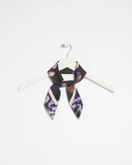 Chico's | Fjord Flora Square Neckerchief Scarf/ Black