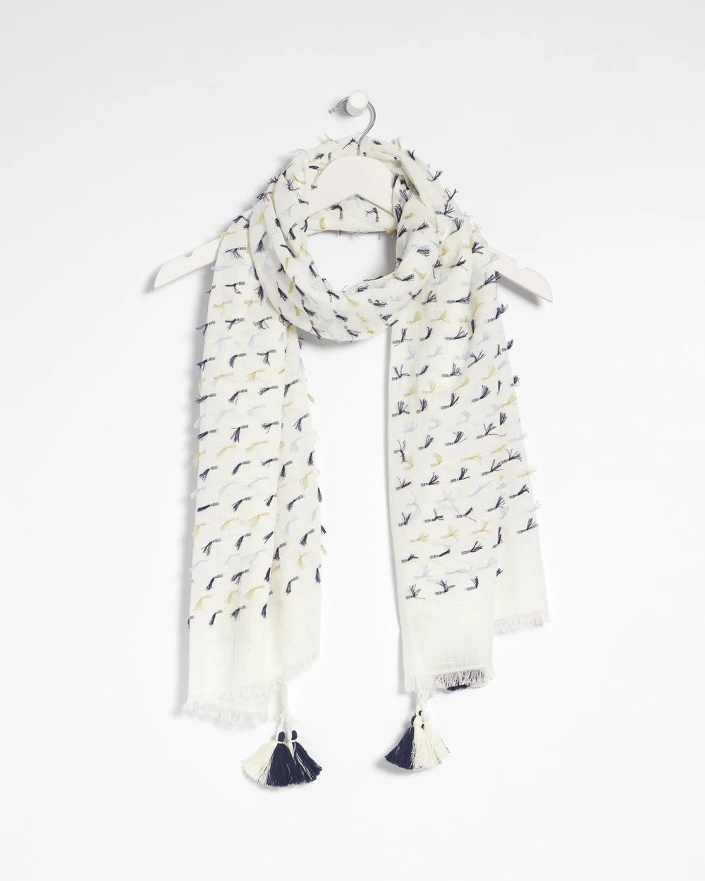 Chico's | Fringe Oblong Scarf/ Multi