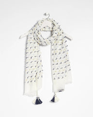 Chico's | Fringe Oblong Scarf/ Multi