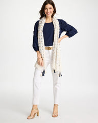 Chico's | Fringe Oblong Scarf/ Multi