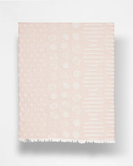 Chico's | Neutral Polka Dot Oblong Scarf/ Neutral