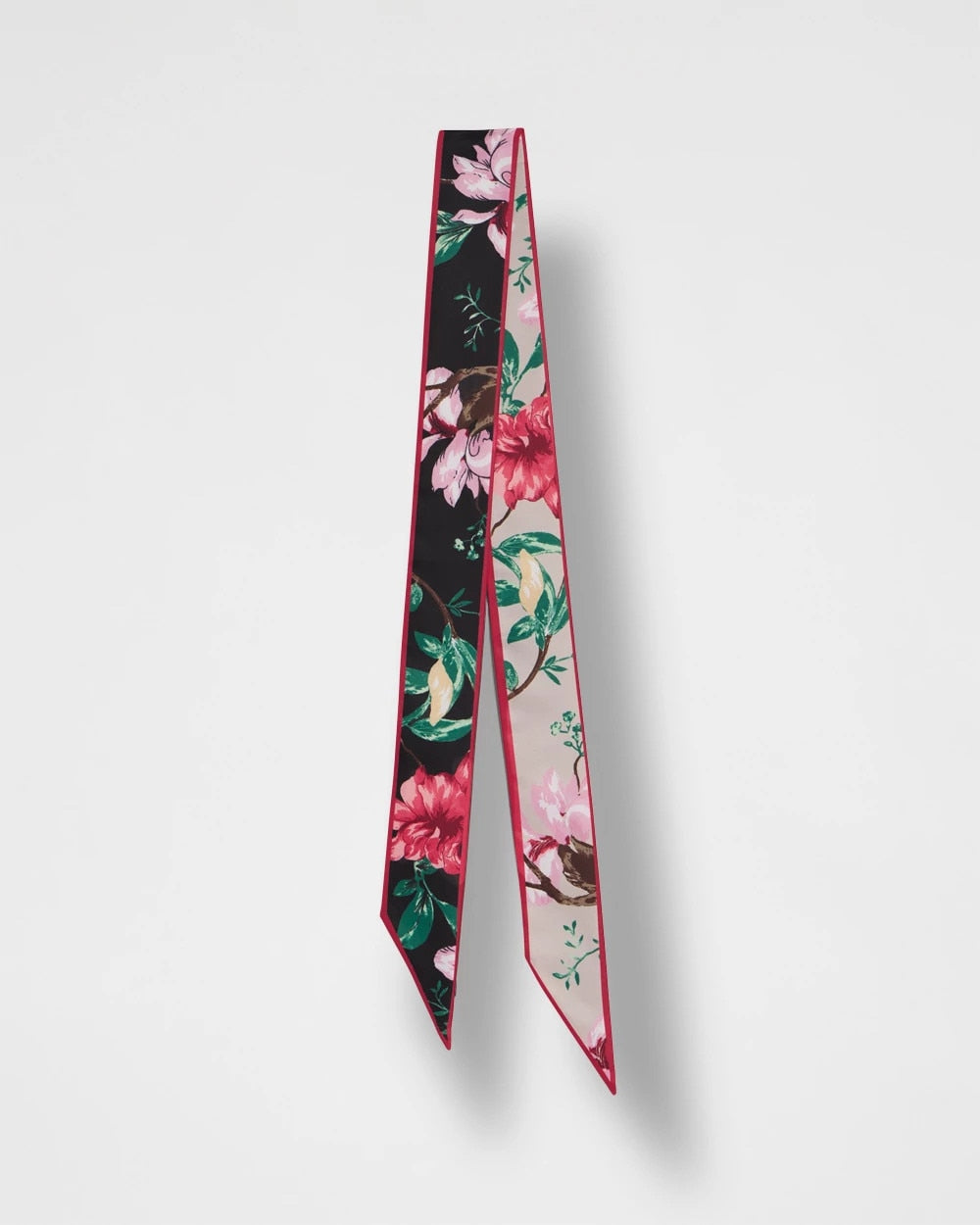 Chico's | Kyoto Bloom Skinny Scarf/ Black
