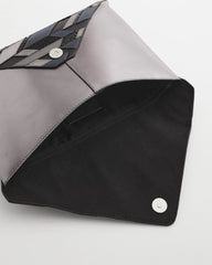Chico's | Embellished Envelope Clutch/ Metallic