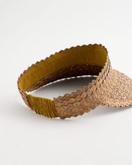 Chico's | Chico's x Romi Santorini Visor Hat/ Brown