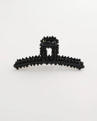 Chico's | Black Raffia Hair Clip/ Black