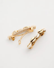 Chico's | Seashell-Inspired Hair Clip Set/ Gold