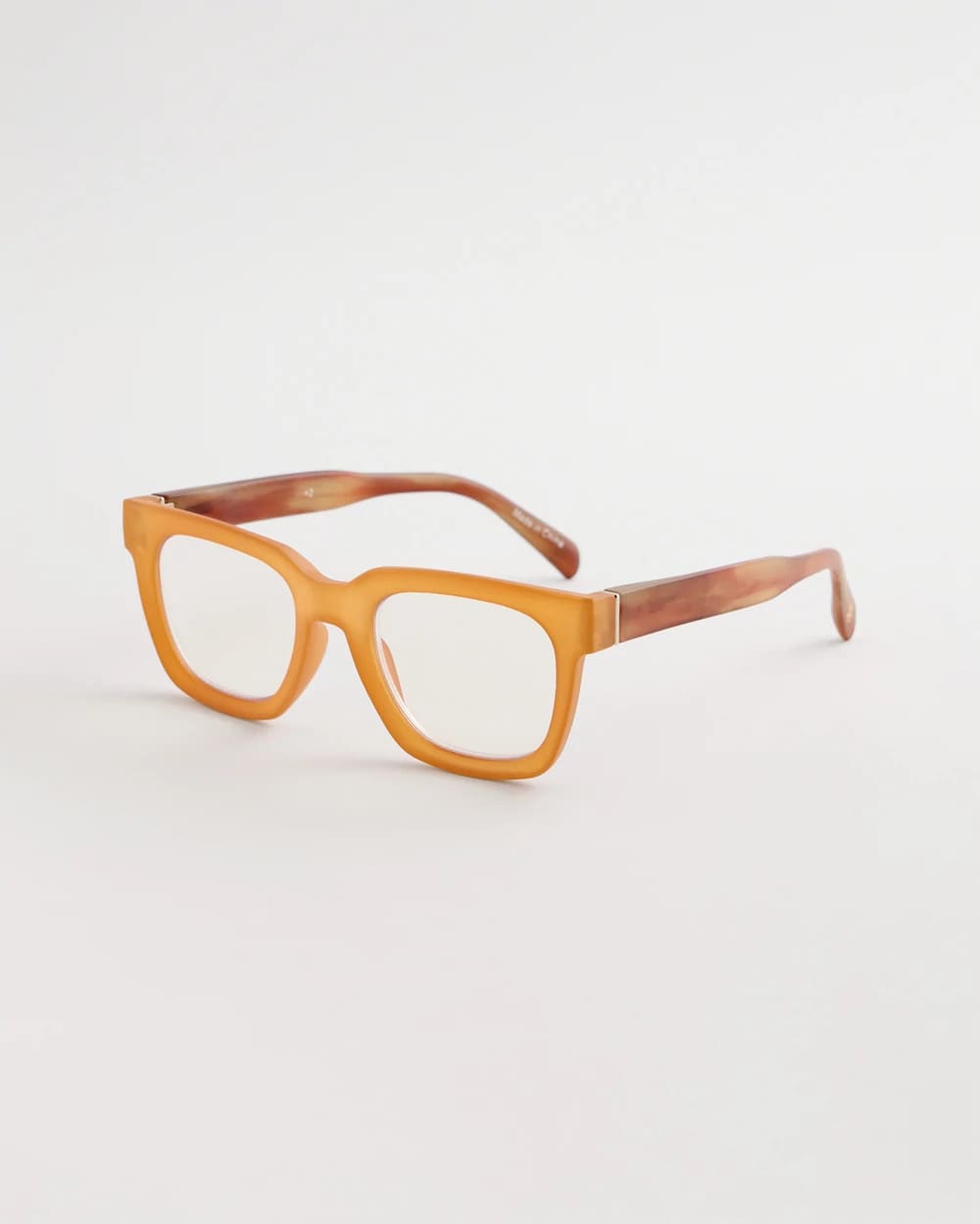 Chico's | Neutral Matte Square Readers/ Neutral