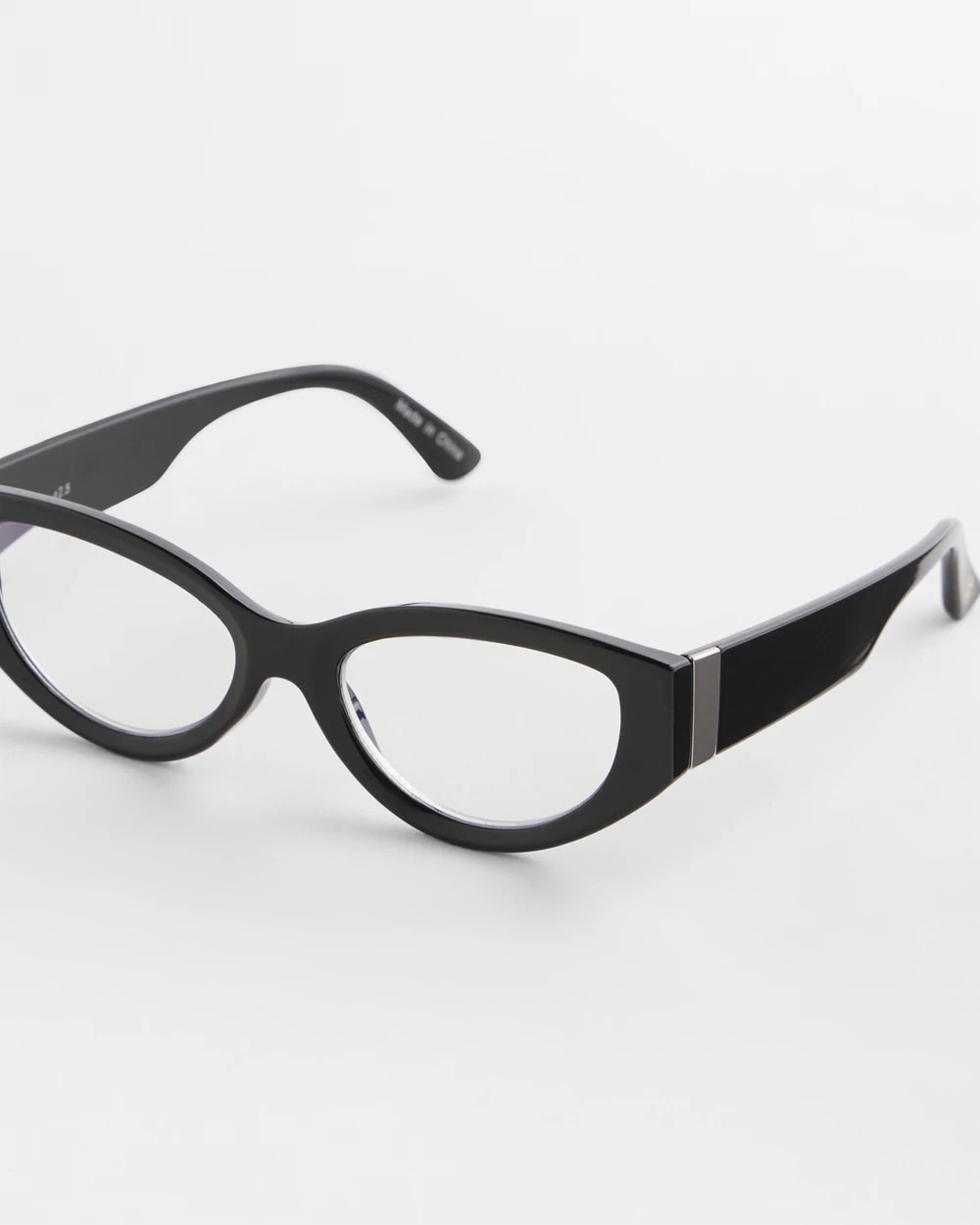Chico's | Cat Eye Metal Readers/ Black